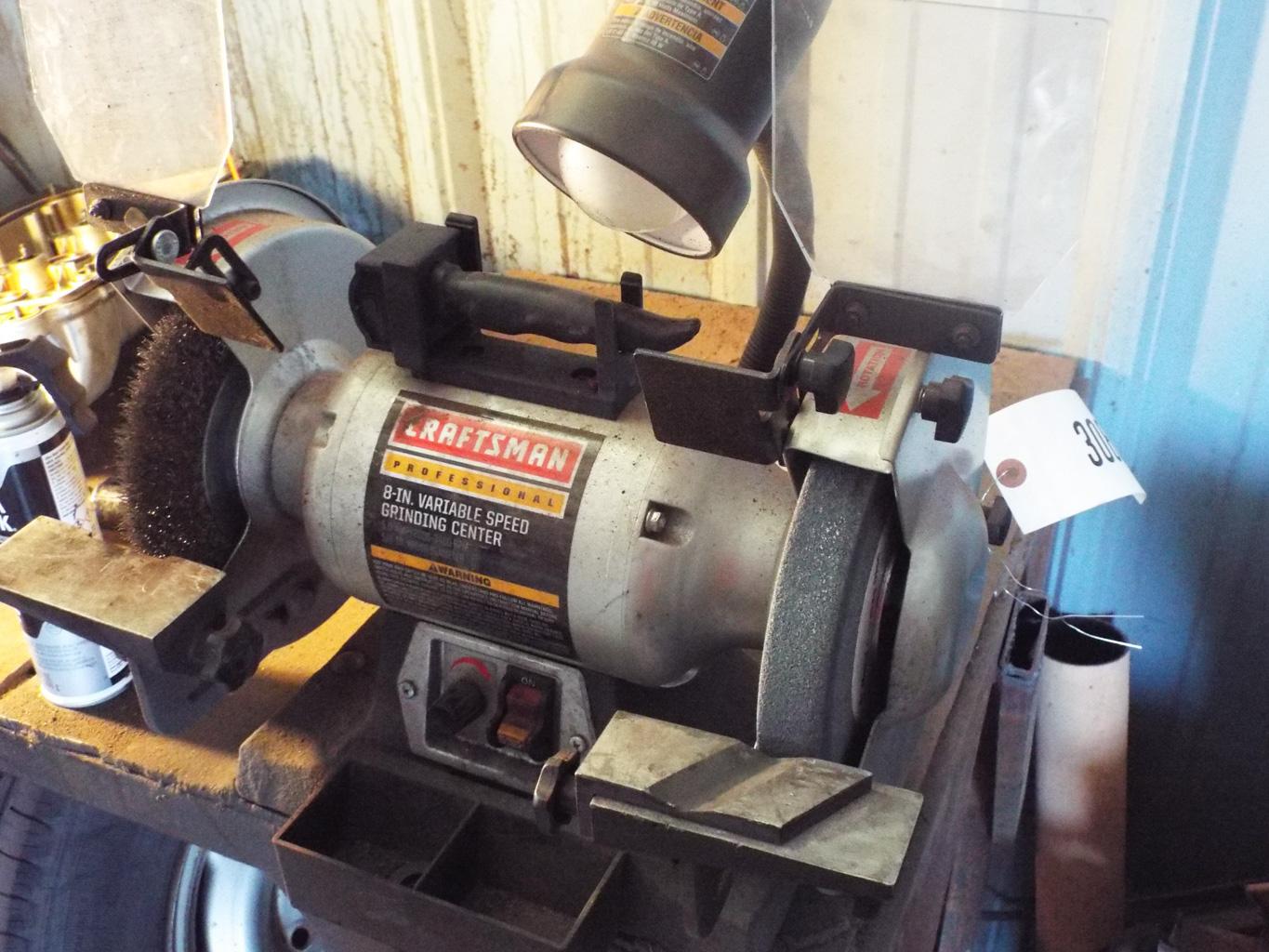 Craftsman 8” Variable speed grinder, like new