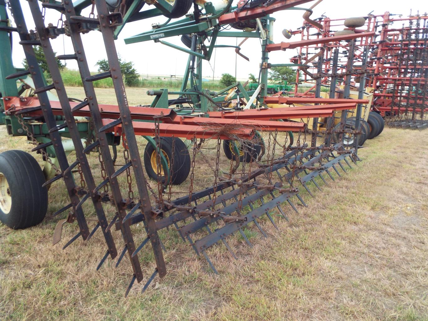 42' Quinstar Fallow-Master II field cultivator, harrow