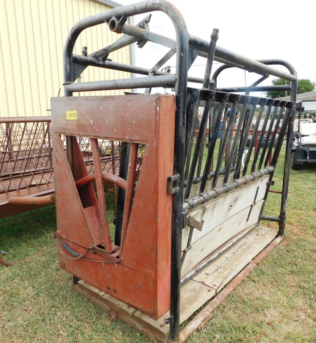 Working Cattle Chute