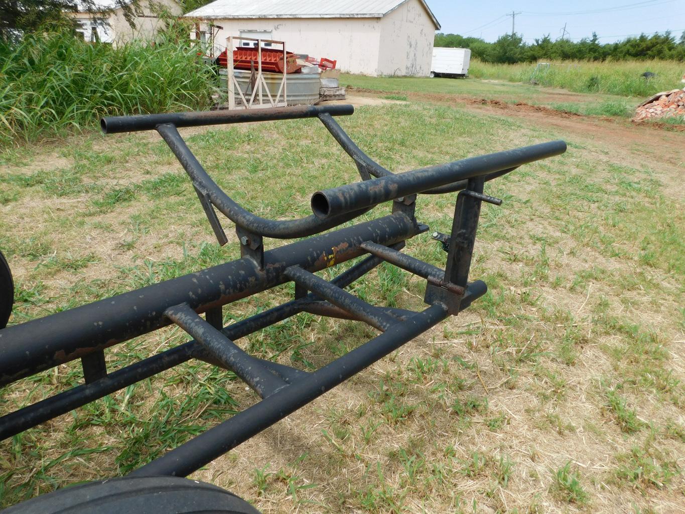 Shop Built Round Bale Trailer