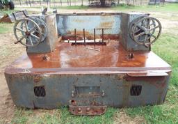 Welding bed off older Ford pickup