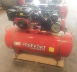 Freeport compressor with 6.5 hp motor