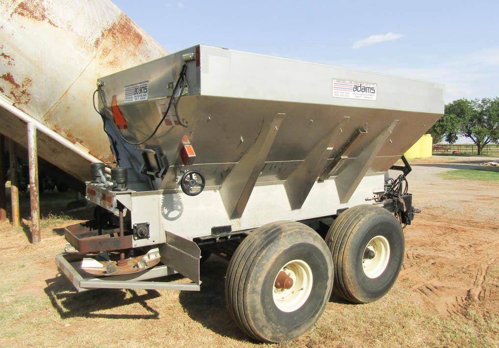 Adams 8 ton Fertilizer/Lime Spreader