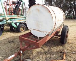 2 wheel 500 gal fuel trailer with pump