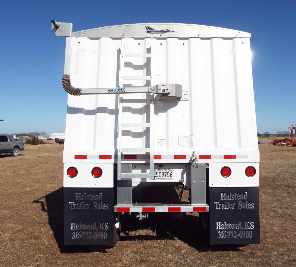 2014 Jet grain trailer, 22' w/electric tarp