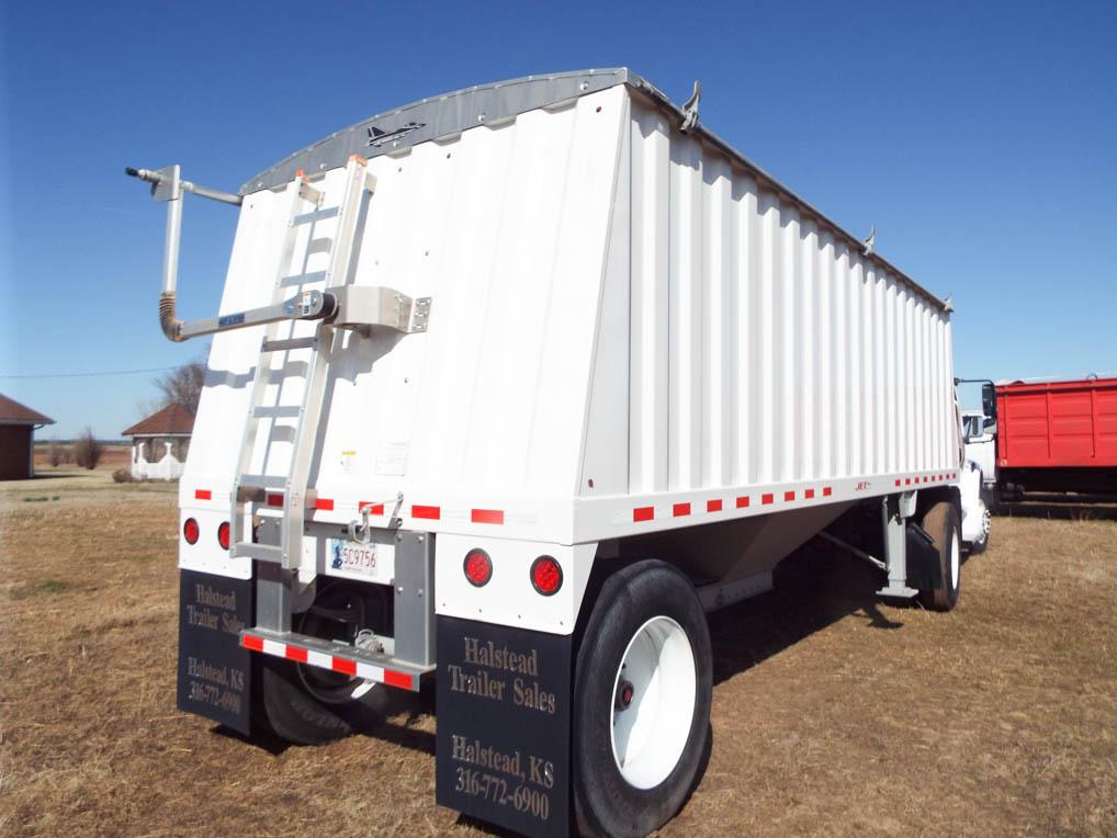 2014 Jet grain trailer, 22' w/electric tarp