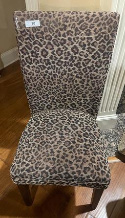 Leopard Print Chair