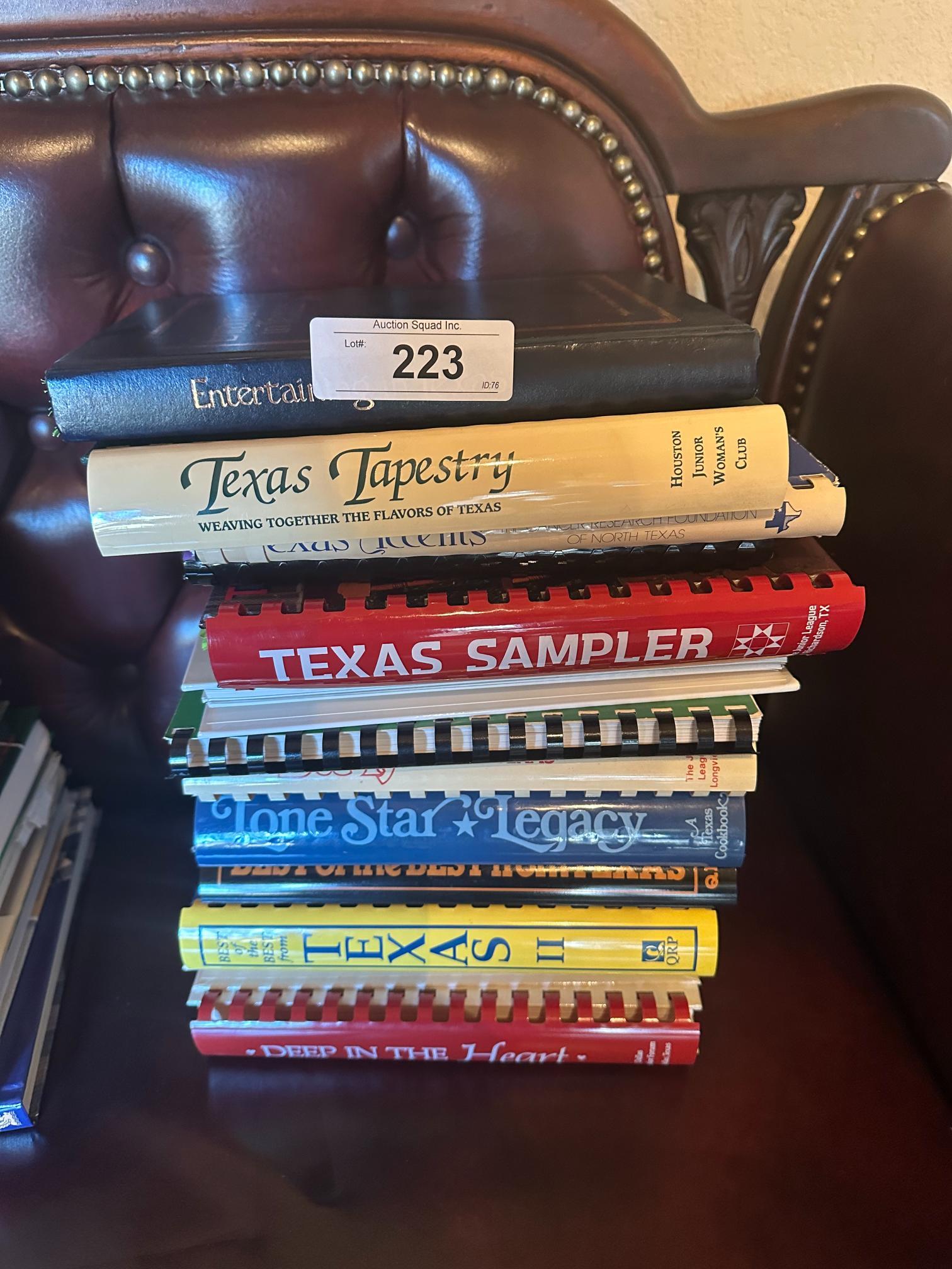 (13) Texas Style Cook Books