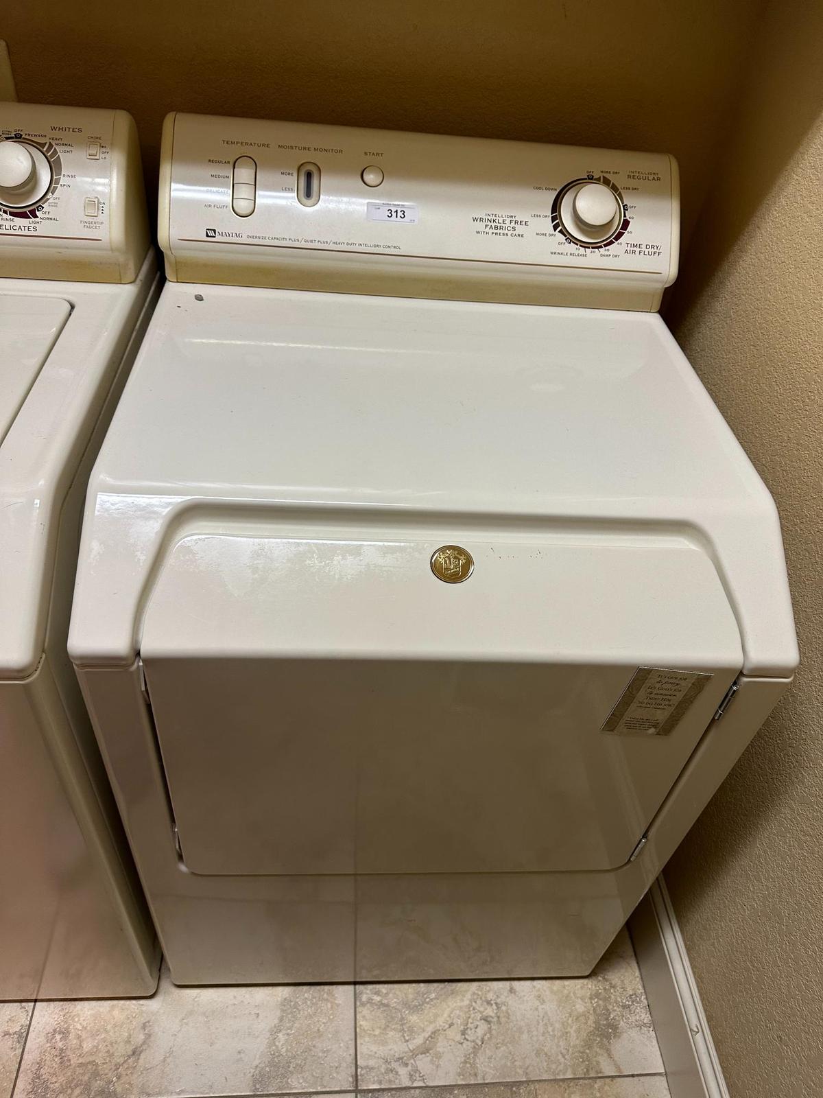Maytag Dryer W2.3' xD2.4xH3.8