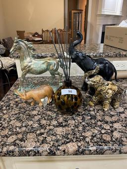 (5) Animal Figurines