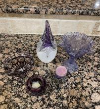 Assorted Purple Glass