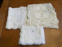 (5) Crochet Table Runners