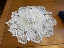 (16) Crochet Doily's