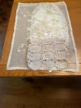 (3) Lace/Crochet Table Runners