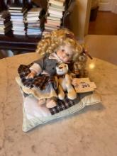 The Palmary Collection (Three Heart) Porcelain Doll