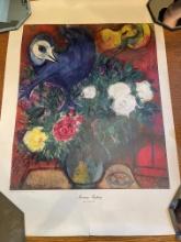 Morning Mystery" by Marc Chagall-Print