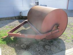 6’ X 54” steel heavy duty pull type sod roller, made by former Rex Welding