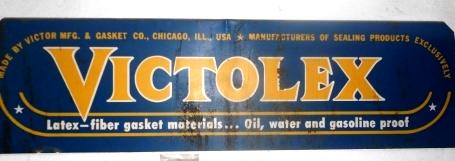 Victolex Chicago – metal sign