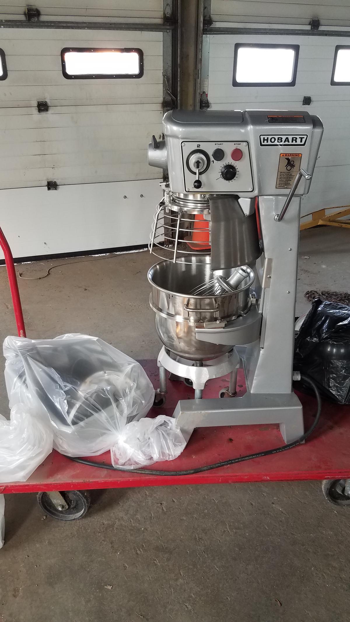 Commercial Hobart mixer