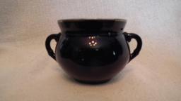 Blue Medallion 2 handled sugar bowl