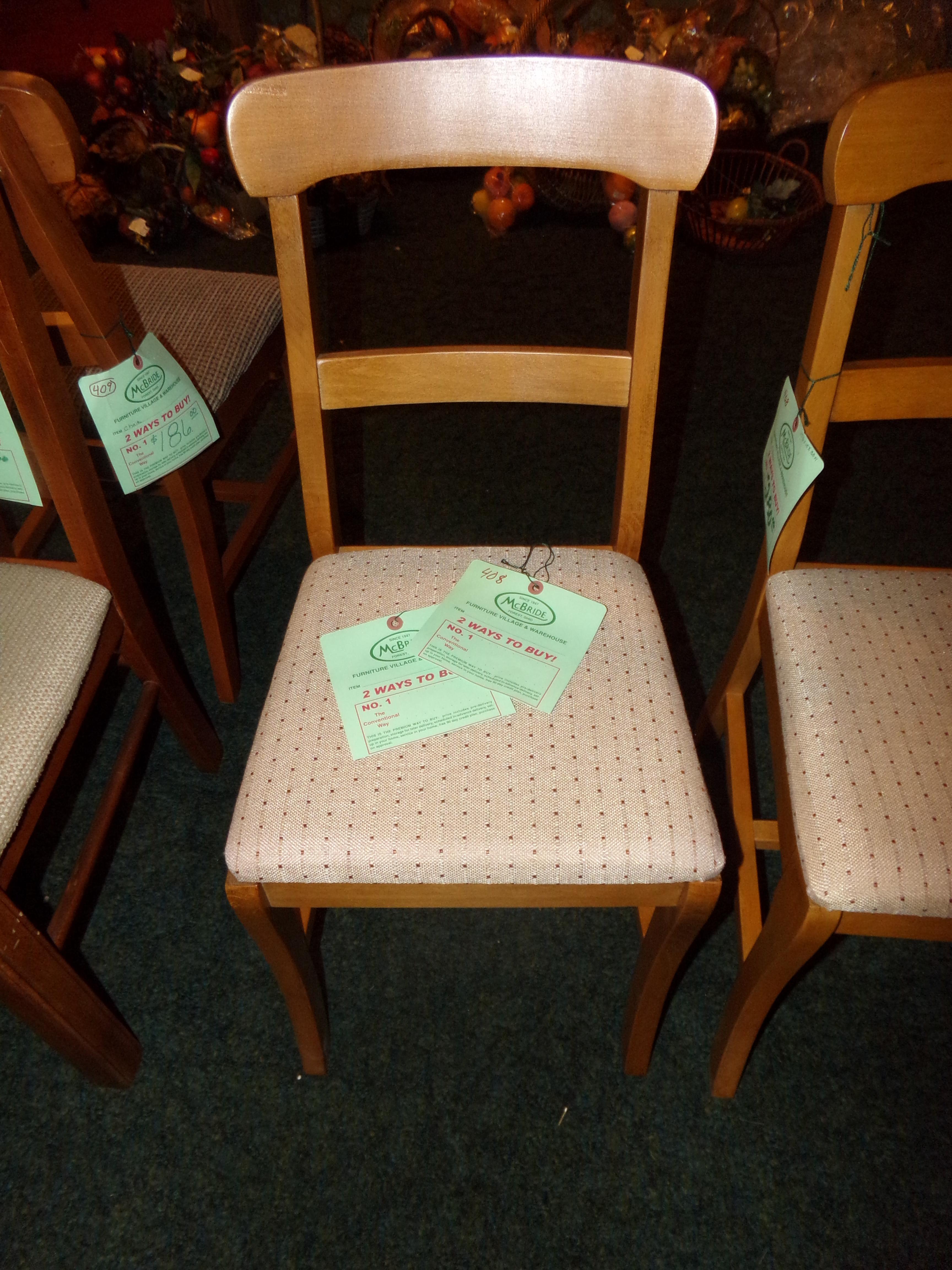 2 matching Oak Chairs