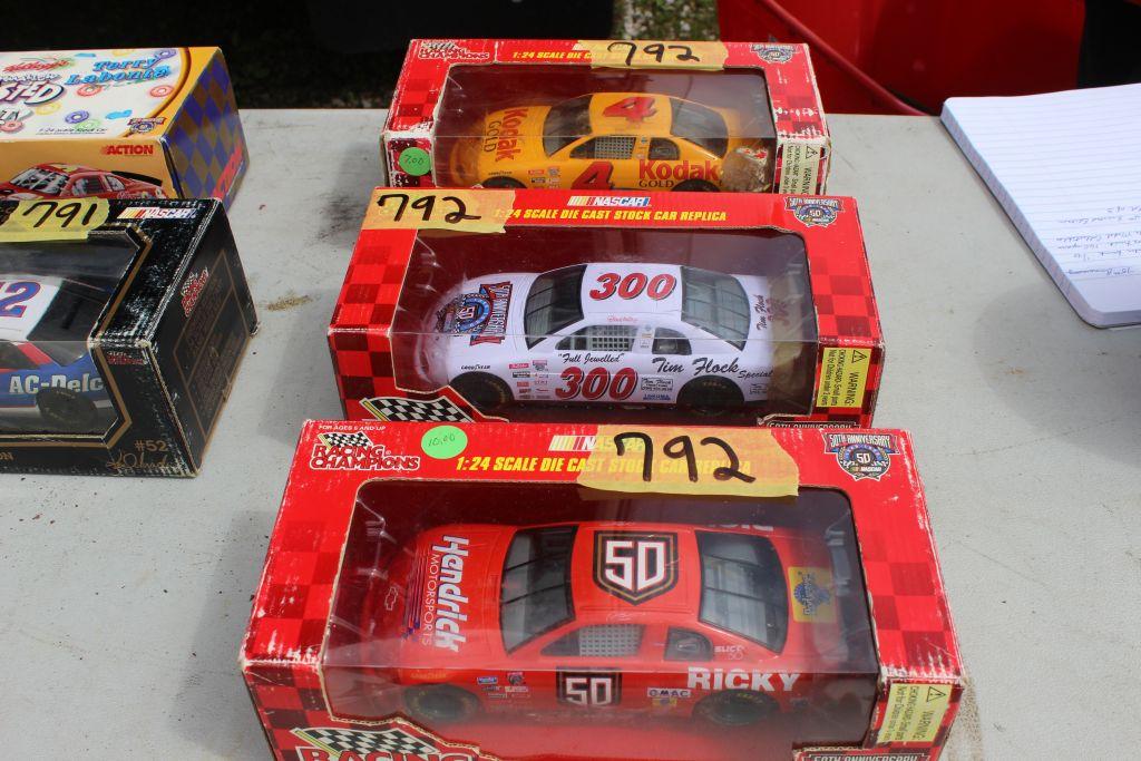 Lot of 3 NASCAR 50th Ann.