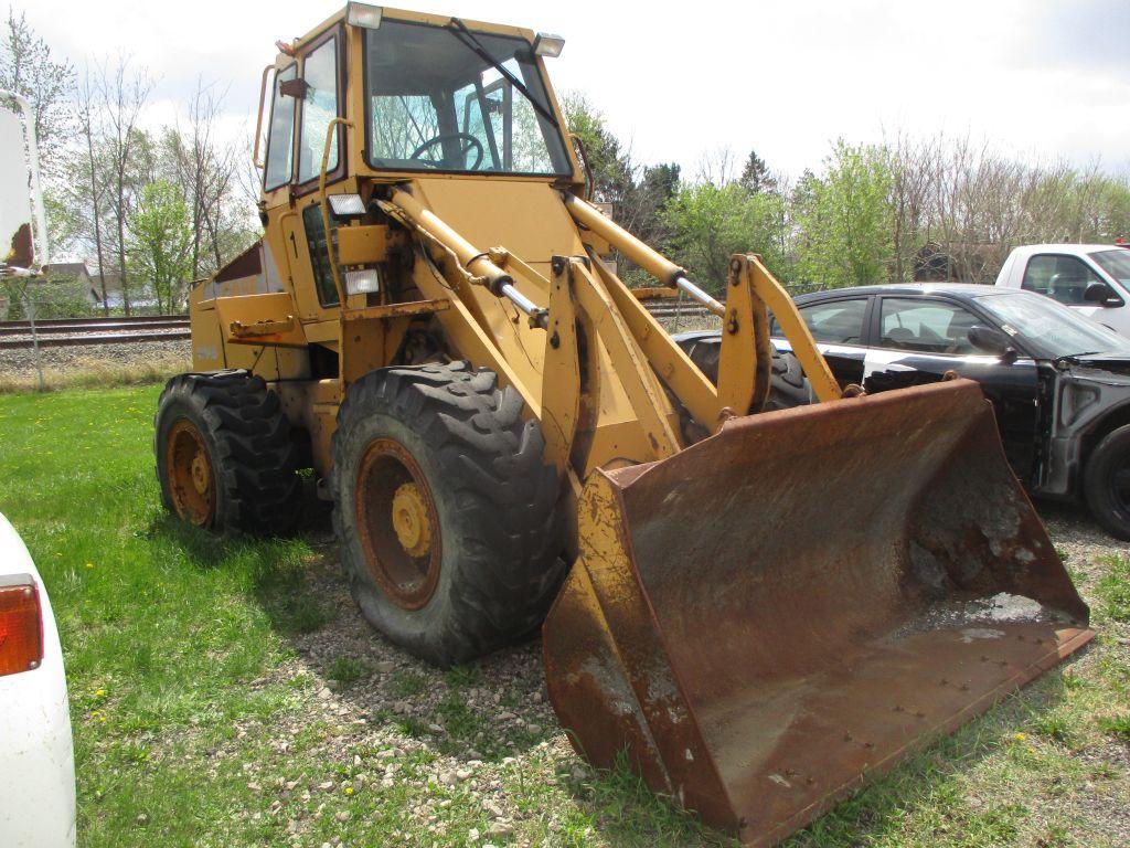 Case W-14, diesel, 88” bkt., articulated, 9,818 hrs., S.N.# JAB0074937 (AS IS)