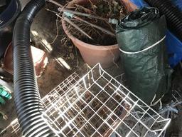 Clean Out Lot Inc. Animal Trap, Hose On Reel, Tarps