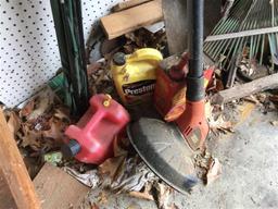 Corner Lot Of Yard Tools Etc Lot