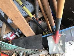 Corner Lot Of Yard Tools Etc Lot