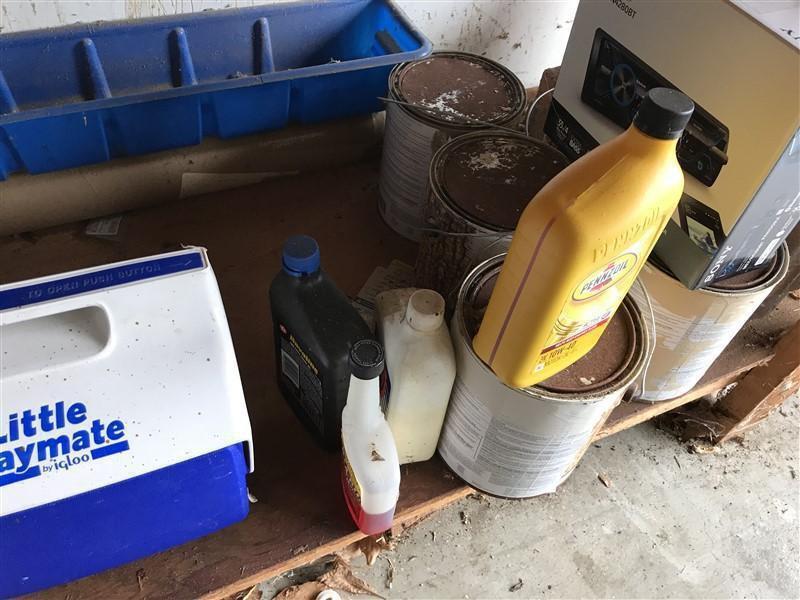 Misc. Clean Out Lot Inc. Fishing Tackle, Cooler