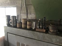 Lot Of Mill Bits, Collets Machinist Parts Etc