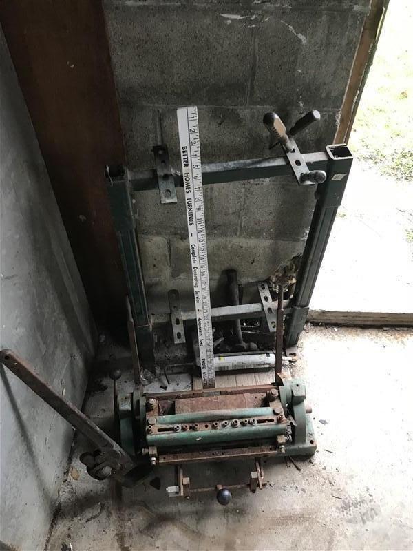 Wrench, Press Machine, Metal Stand Lot