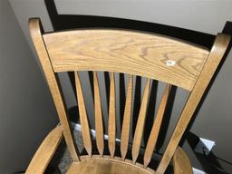 Solid Oak Amish Made Desk Office Chair