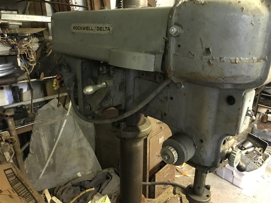 Very Large Industrial Drill Press Rockwell Delta