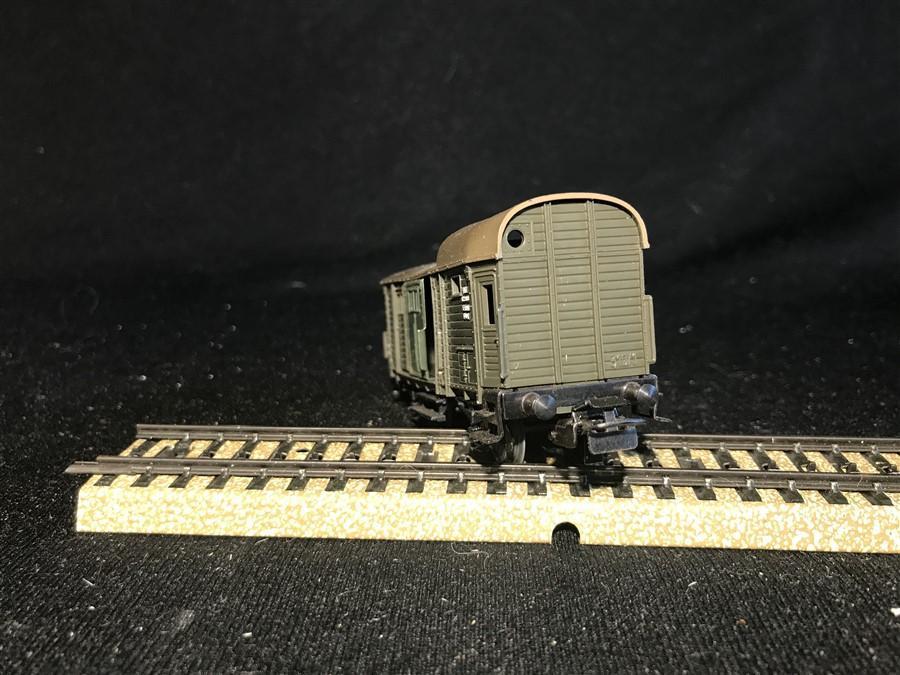 50's Marklin HO Model Railroad Caboose Car Metal