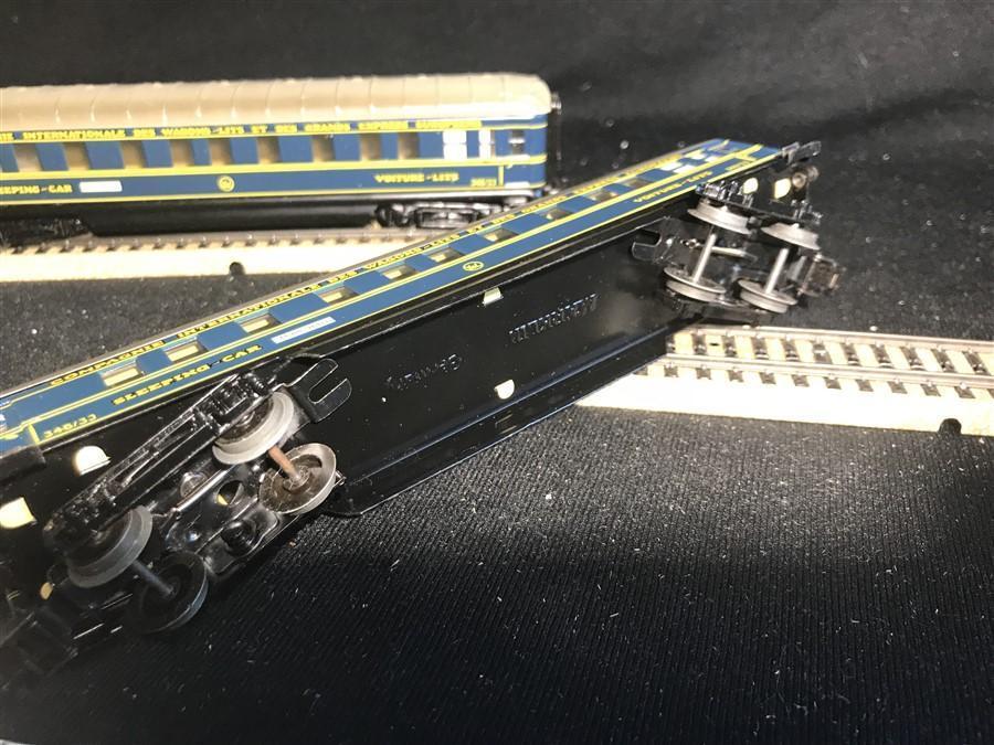 2 50's Marklin HO Model Railroad Sleeping Cars