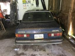 1983 Mercedes Benz 240D Diesel Four Door Sedan Car