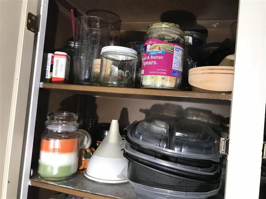 Contents of Cabinets Lot