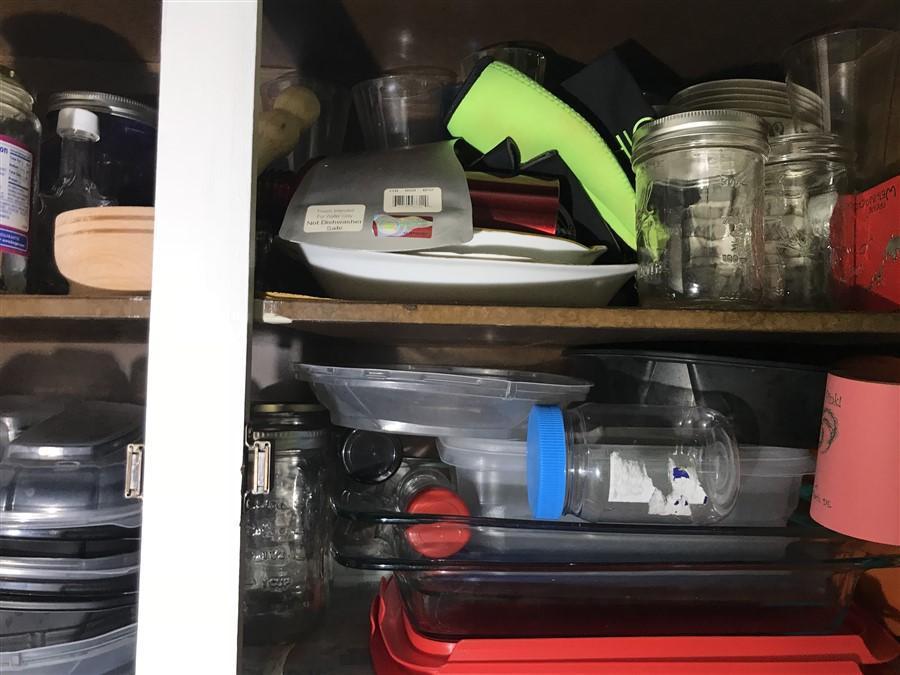 Contents of Cabinets Lot