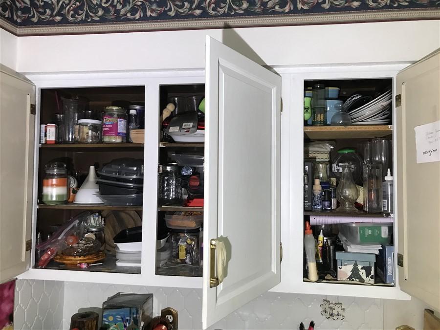 Contents of Cabinets Lot