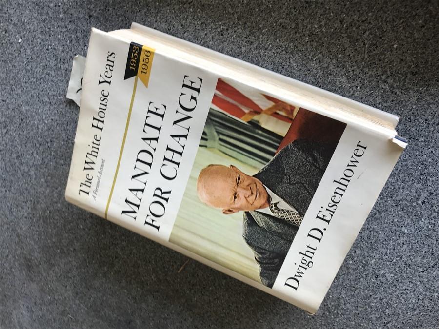 Mandate for Change Dwight D Eisenhower Book w/DJ