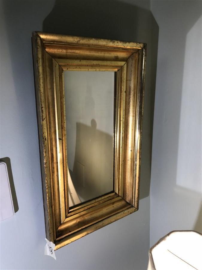 Vintage Gilt Wood Wooden Mirror