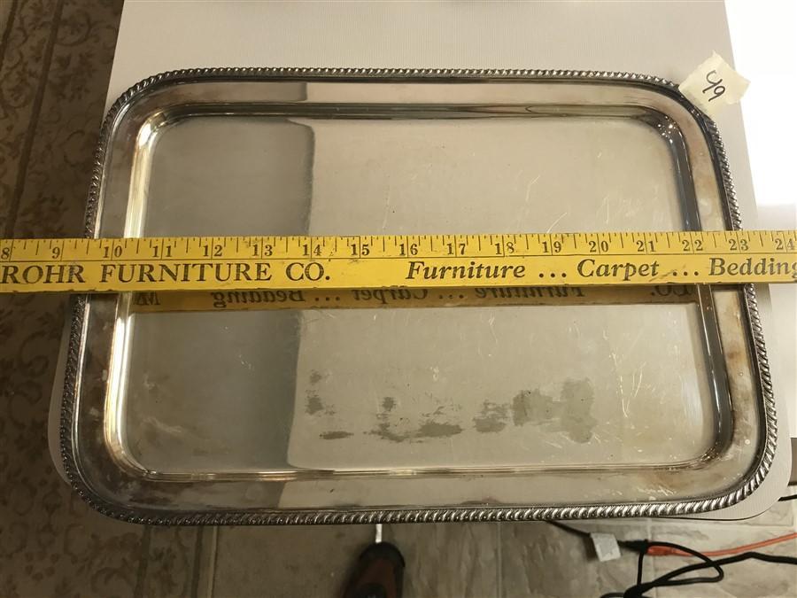 Antique Silverplate Tray by Gorham