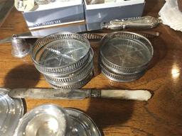 Group Sterling Silver Articles Antique & Vintage