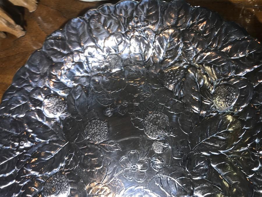 Large Antique Reed & Barton Silverplate Charger