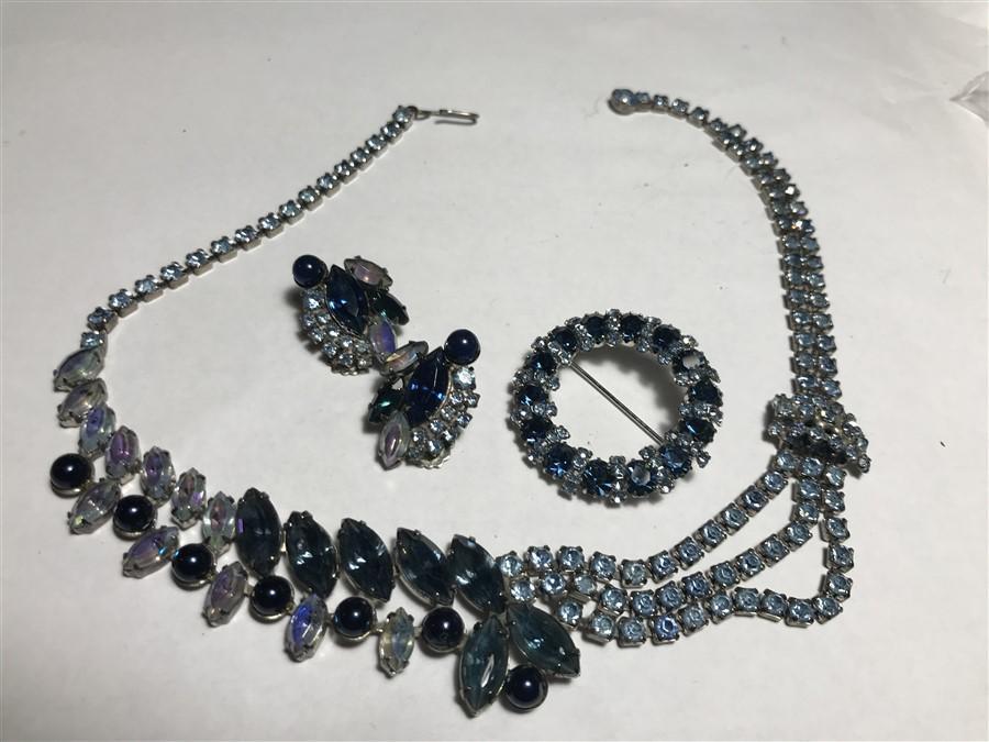 Lot High End Costume Rhinestone Jewelry Inc. Jomaz