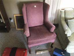 Vintage Wing Back Armchair