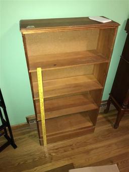 Vintage Wooden Bookshelf