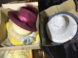 Lot of Vintage Women's hats